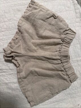 Posse linen shorts